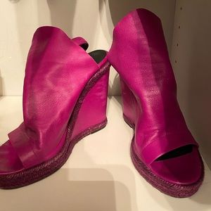 Balenciaga wedge heel.